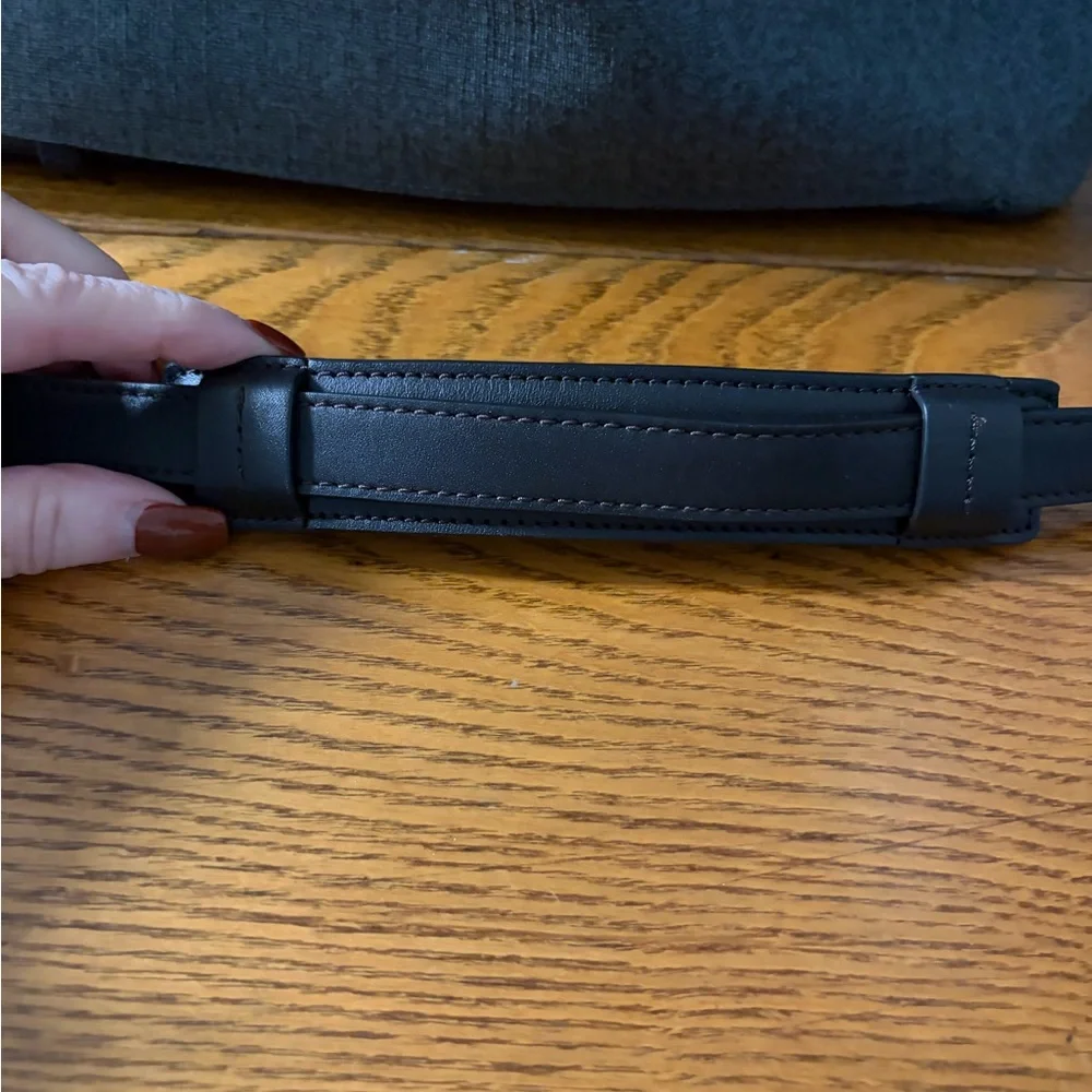Tumi Charcoal and Black Sinclair Camila Laptop Bag